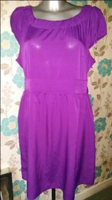 Beautiful Awear midi dress Purple size UK18 EUR46