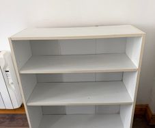 White Shelving Unit / Bookcase