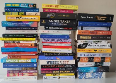 Large Selection of Literary Fiction and Contemporary Books  55 Titles
