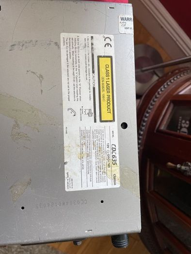 CD 6 Disc changer Clarion CDC635