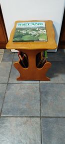 Magazine rack coffee table