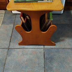 Magazine rack coffee table