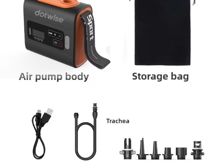 Electric SUP Pump, Rechargeable Paddle Board Pump