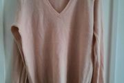 Lambswool blush pink jumper Marks and Spencer UK 12 in very good condition with no issues see last two photos for exact measurements FREE STANDARD POSTAGE INCLUDED