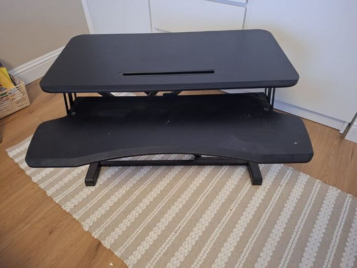Height Adjustable Sit-Stand Desk 80x40cm