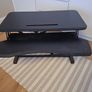 Height Adjustable Sit-Stand Desk 80x40cm Image 2