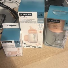 suavinex new baby bottles and pacifier
