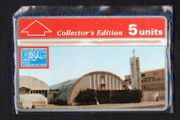 1993 Gibraltar 5 unit St. Theresa Church Collectors Ed.Gibtelecom (GNC) (Landis &amp; Gyr (Optical)) Phone card mind and sealed.