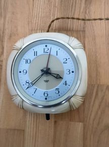 Vintage (1940s) Smith's Sectric Electric Wall Clock