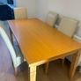 BeechWood Dining Table & 6 Chairs Image 2