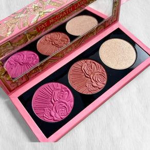 Pat McGrath Divine Blush Glow Trio Amber Allure Pink Gold Highlight Palette Discontinued