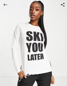 Long Sleeve Top White
