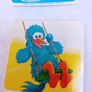 Vintage set of  Sesame Streets Stickers Image 2