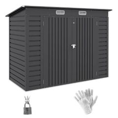 Galvanised Steel Shed
