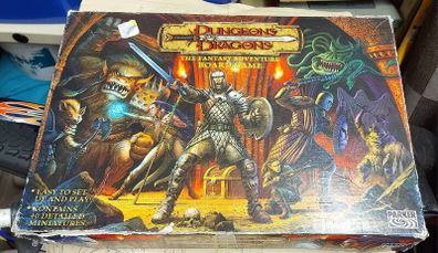 Vintage Dungeons and Dragons boardgame