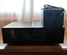 Vintage Onkyo TX-840 Amp (Faulty) + Heavy 1000VA Step-Down Transformer