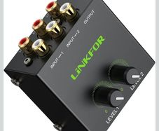 LiNKFOR Passive RCA Audio Mixer