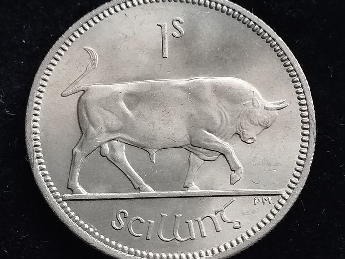 Ireland - 1968 - Shilling - Bull - UNC - KM.14a - [760]