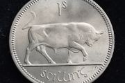 Ireland - 1968 - Shilling - Bull - UNC - KM.14a - [760]