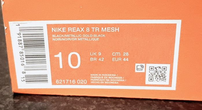Nike reax trainers (new )