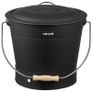 Fireplace Ash Bucket Set 9.8L with Lid Image 9