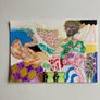 Original Drawing Abstract Art Figurative Original Art Eclectic Irish Art Gift Image 4