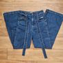 MSGM Wide Denim Jeans Image 3