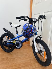 16 Inch Freestyle 3 Bike Blue