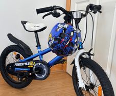 16 Inch Freestyle 3 Bike Blue