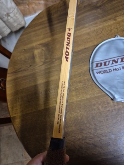 Vintage Dunlop Squash Racquet