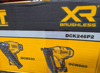 Dewalt dck246p2 nailer twinpack