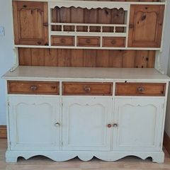 Vintage Solid Pine Dresser Solid Pine Dresser