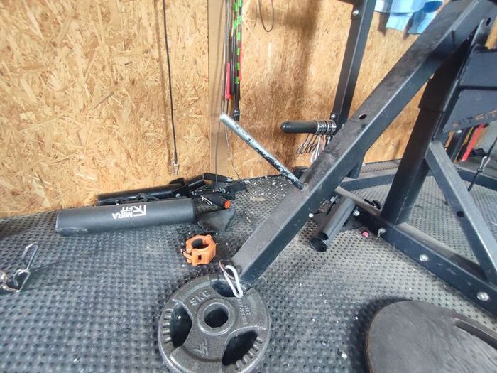 Gym Half Rack + Attachments  Home Gym Package