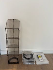 2x 5 Shelf Shoe Rack