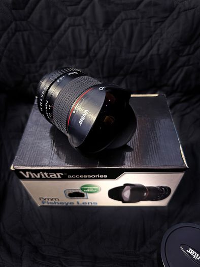 Vivitar 8mm Fisheye Lens for Nikon DX (APSC)