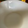 Vintage Mid Century Anchor Hocking Fire King Ovenproof Milk Glass Bowl with Handle 1960 1970s Image 8