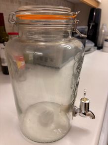 kilner water jug / dispenser