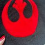 Star Wars Rebel Alliance Logo Scarf approx. 200 x 18.5 cm. Please see photos Image 10