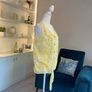 Brand-new Yellow and White Ladies Summer Top from Dunnes Stores Image 6