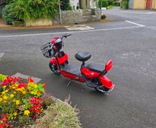 Electric E-Moped Bike 2 seater