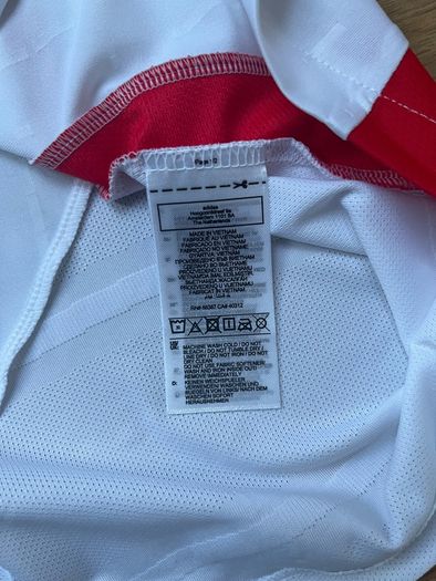 Italy Football Jersey White Size XL