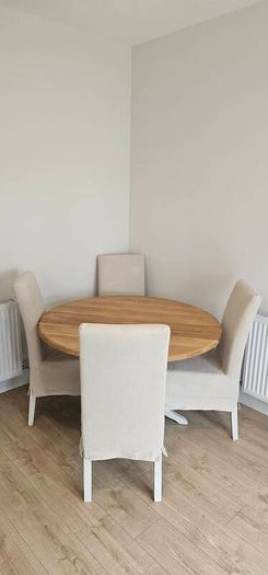 Neptune solid oak table & chairs