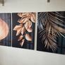 3 canvas framed 46x66cm each size Image 3