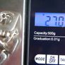 Vintage Tiffany & Co Sterling Silver 925 Cushion Link Bracelet Toggle length 8" 27,05g Image 8