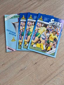 Old Spurs Football Programmes
