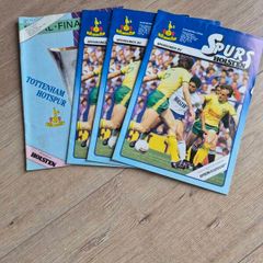 Old Spurs Football Programmes