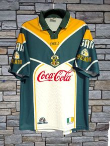2001 Ireland International Rules Gaa Jersey Size Medium