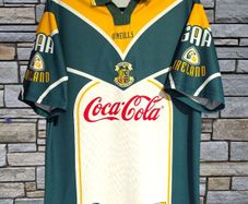 2001 Ireland International Rules Gaa Jersey Size Medium