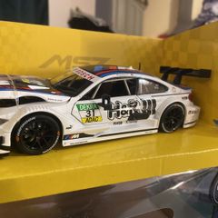 BMW m4 Dtm 1:24 die-cast metal car , light&sound