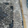 Persian-Style Rug  Grey & Blue, Brand New Unused Image 4